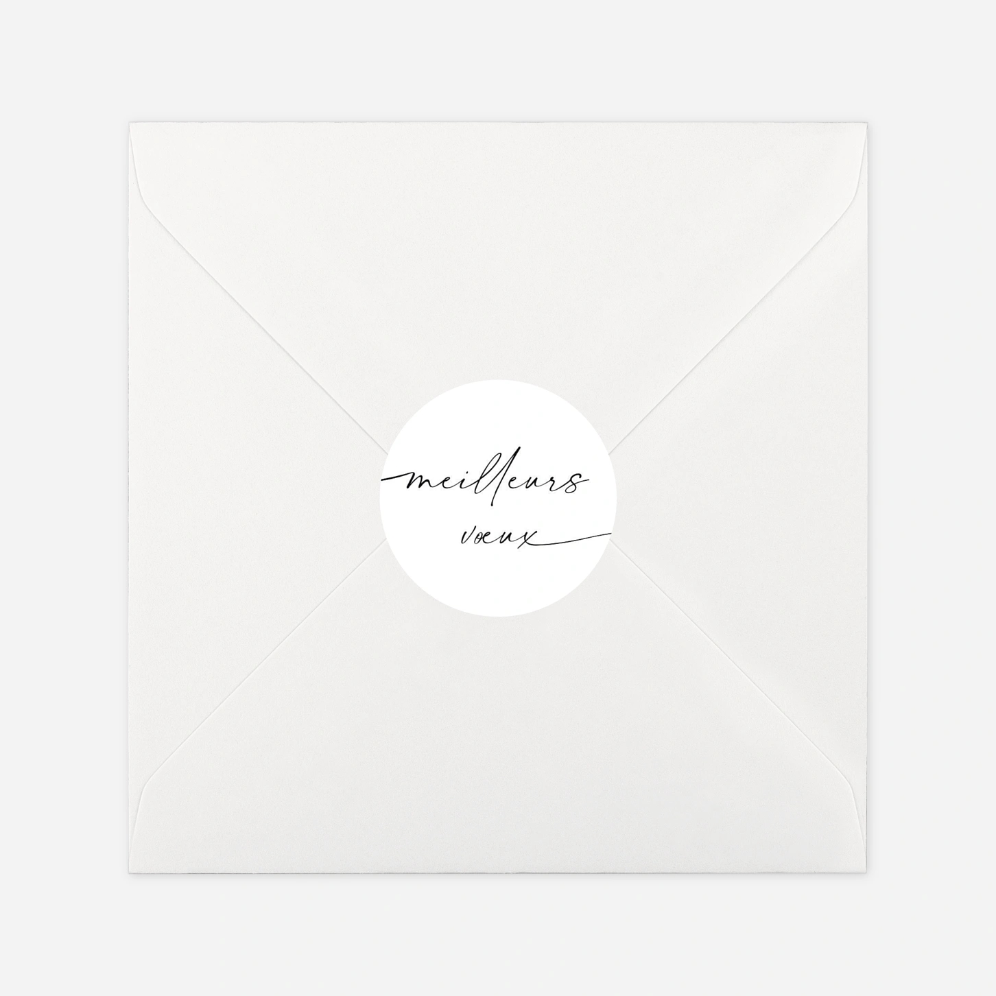 Étiquette cadeau Noël Triptyque