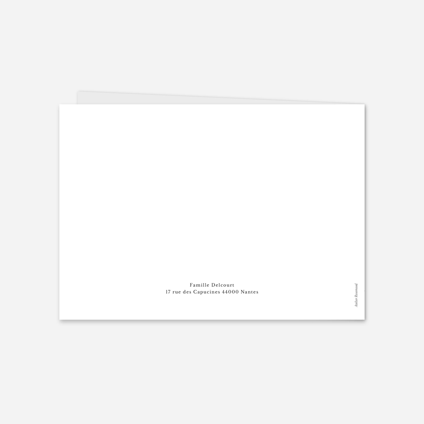 Carte de voeux Triptyque