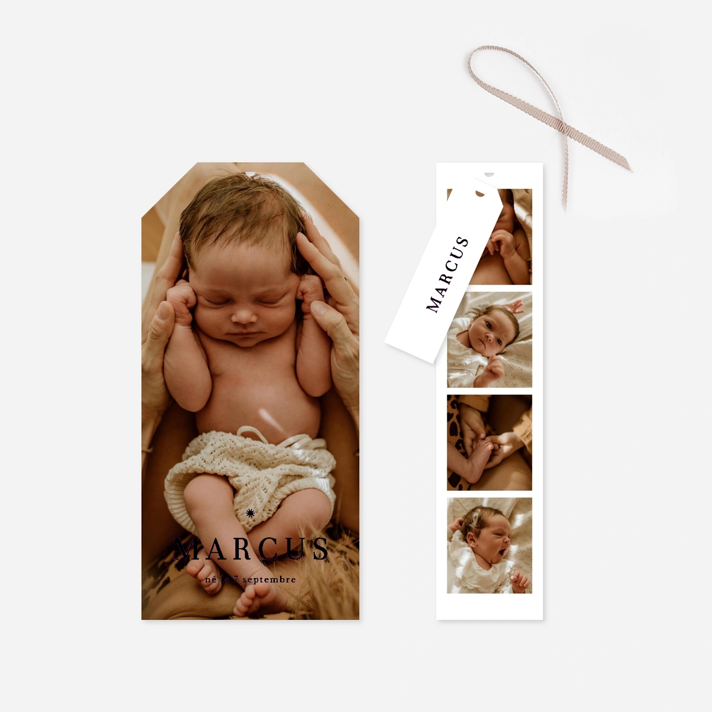 Faire-part naissance Une étoile est née