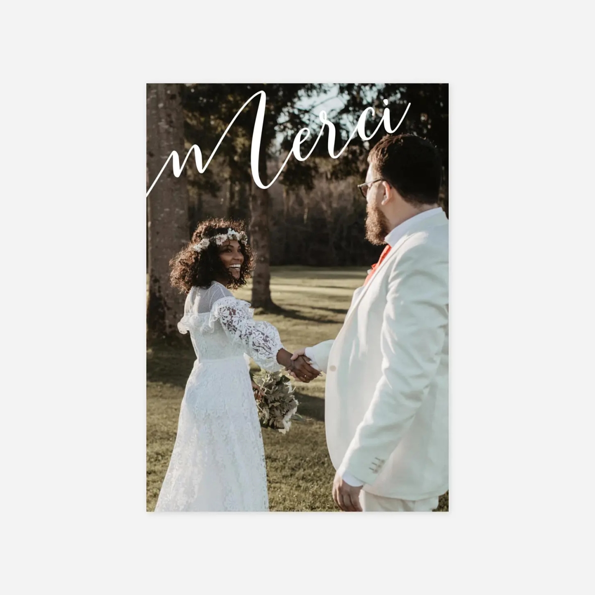 Carte de remerciements Un grand merci