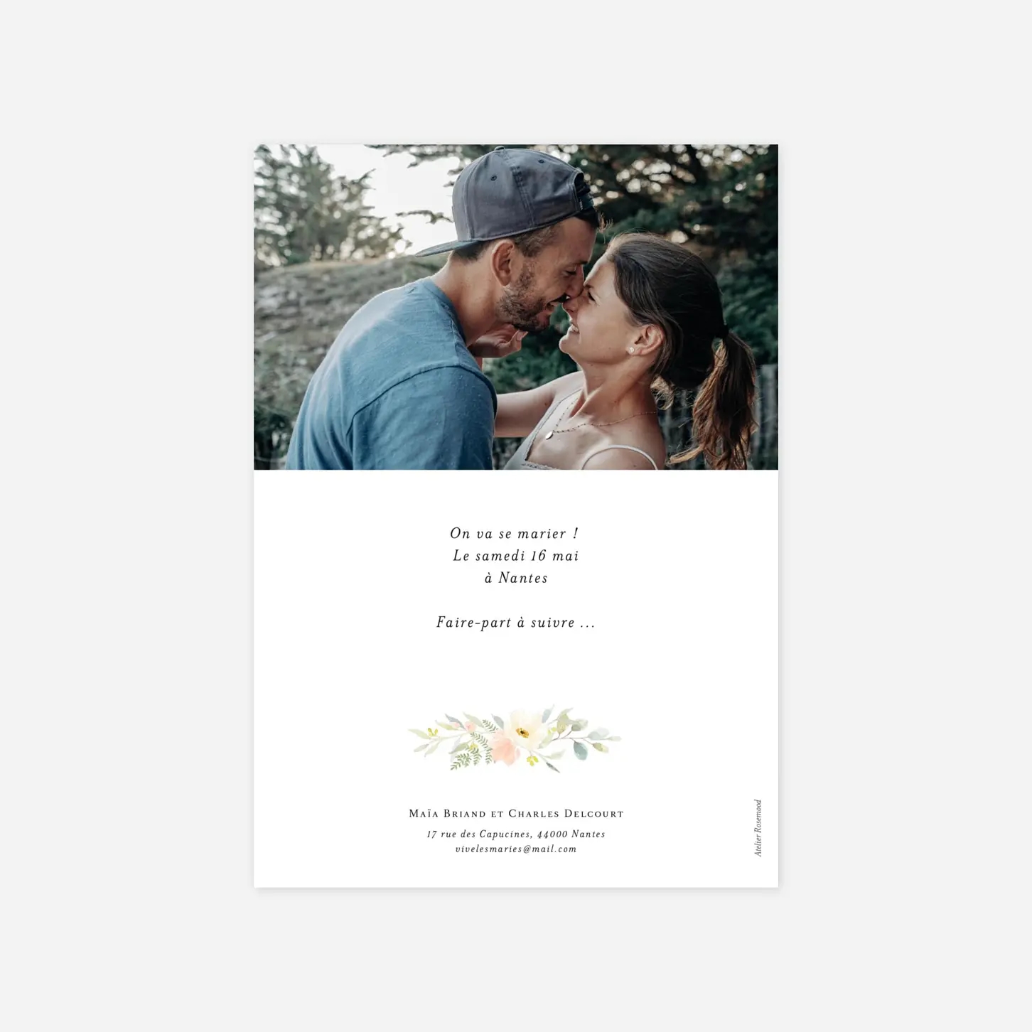 Save the date Union champêtre