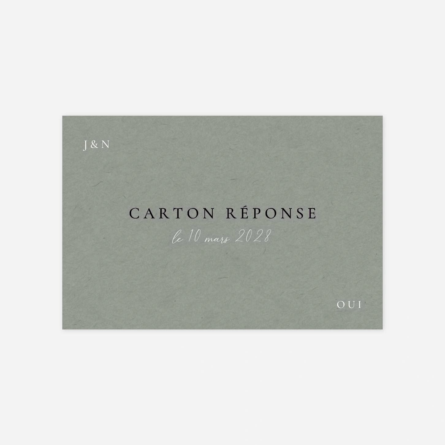 Carton réponse Union d’Amour