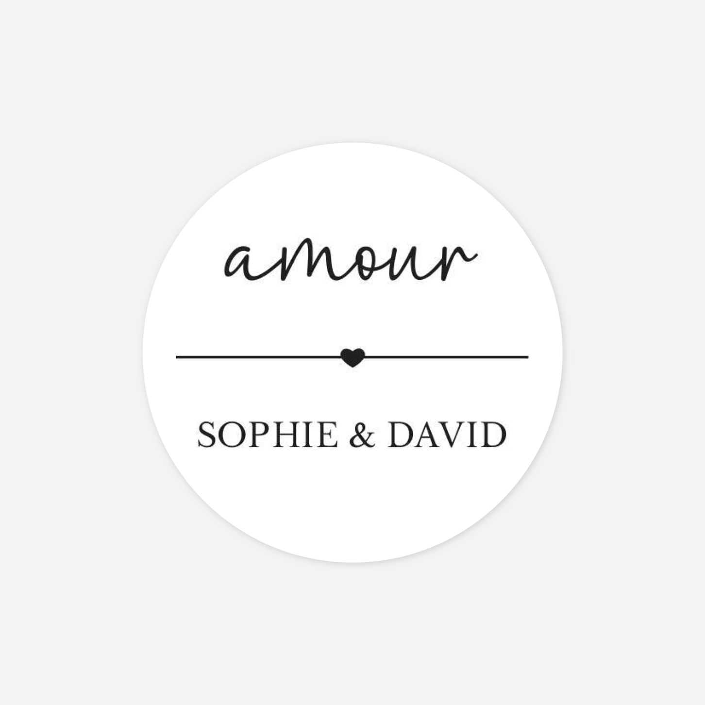 Stickers mariage Union heureuse