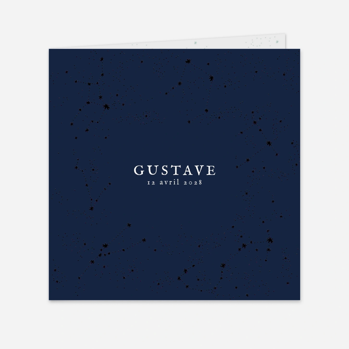 Faire-part naissance Univers