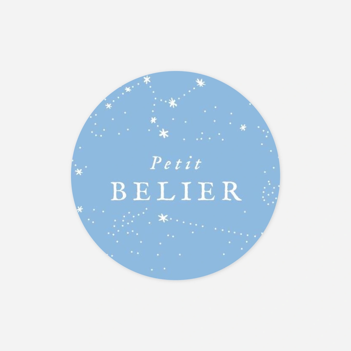 Stickers naissance Univers