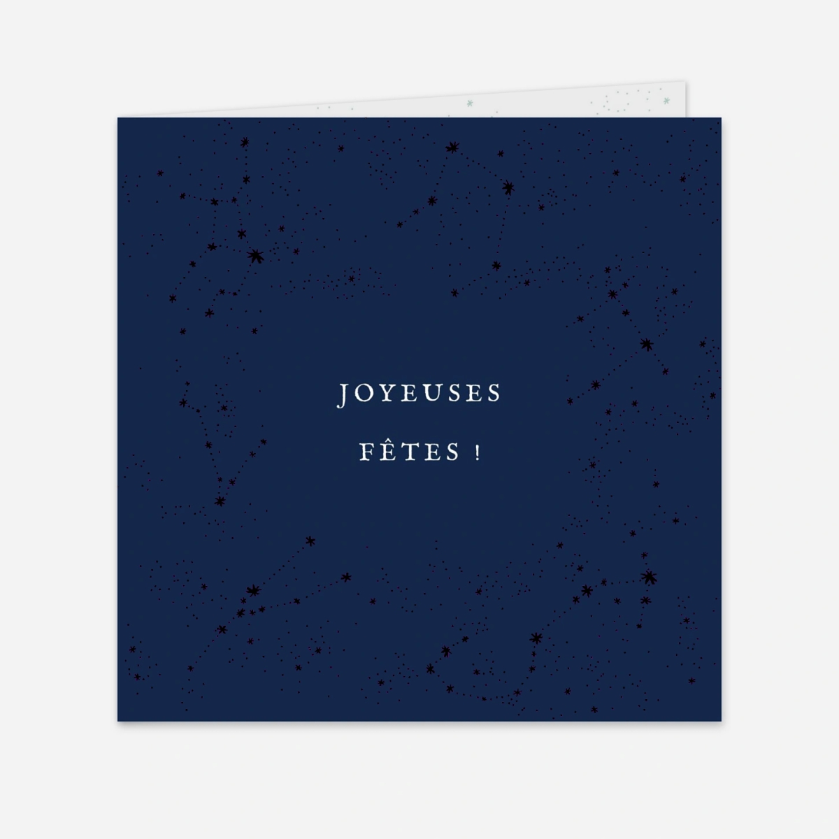 Carte de voeux Univers