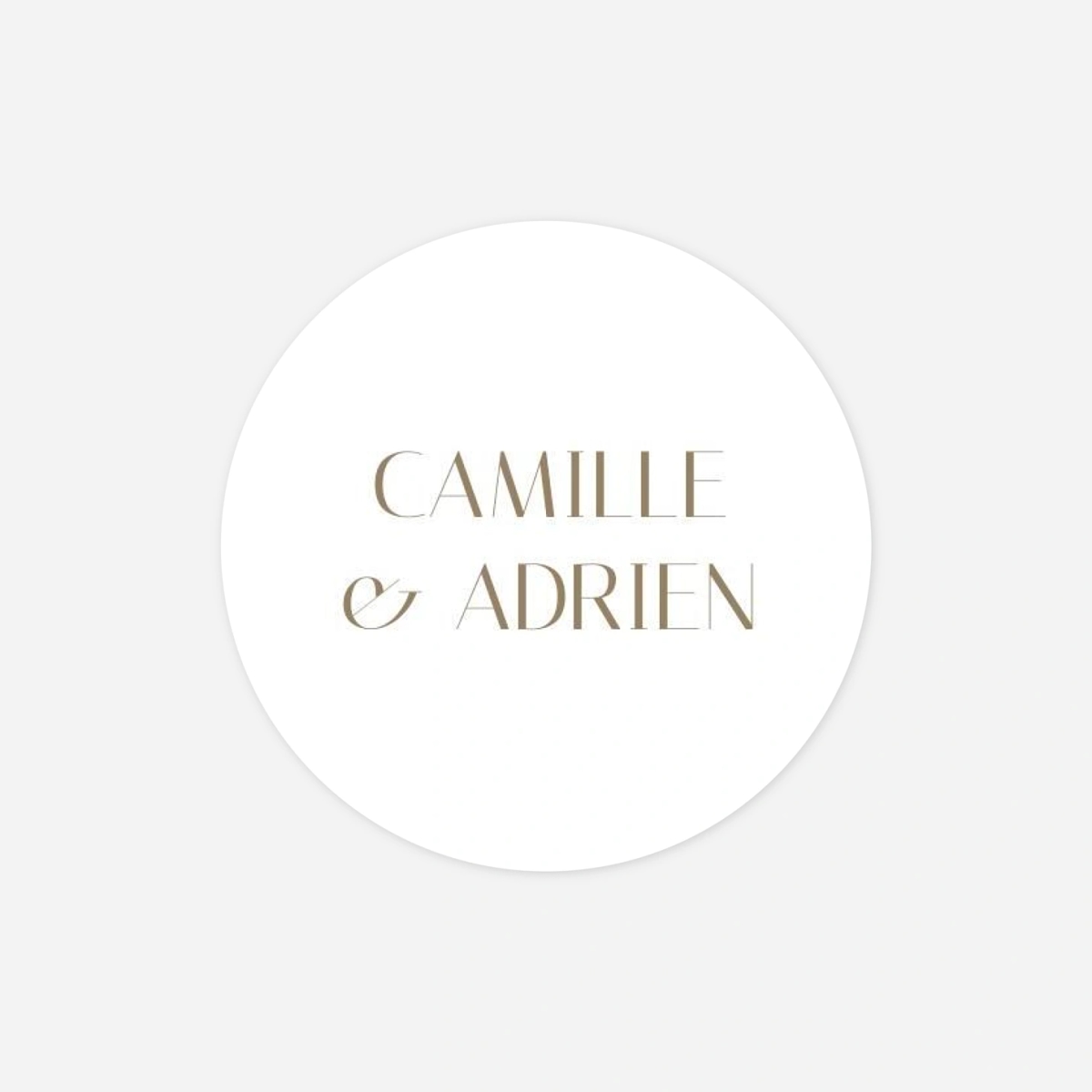 Stickers mariage Unis