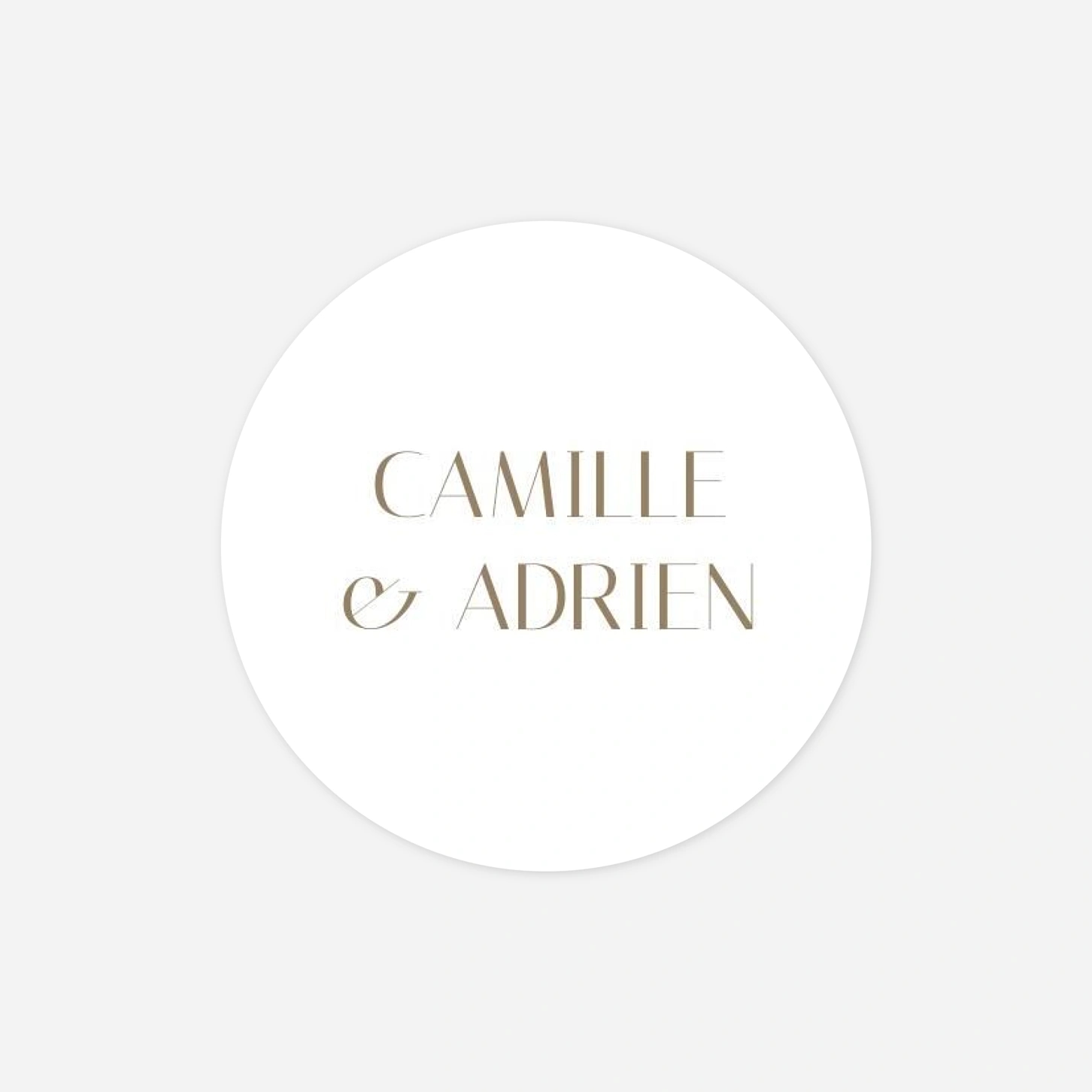 Stickers mariage Unis