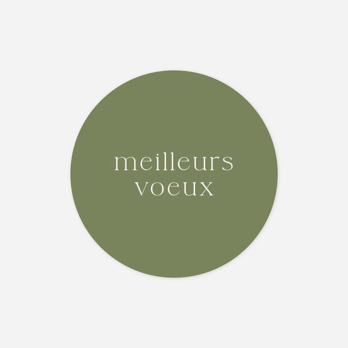 Étiquette cadeau Noël Vague d'amour