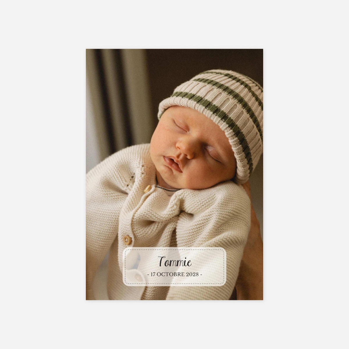 Faire-part naissance Mon joli prénom