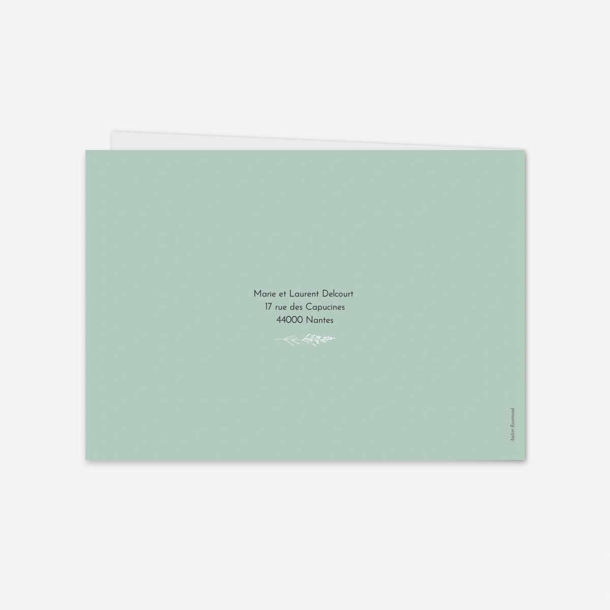 Faire-part naissance Petit vélo en balade