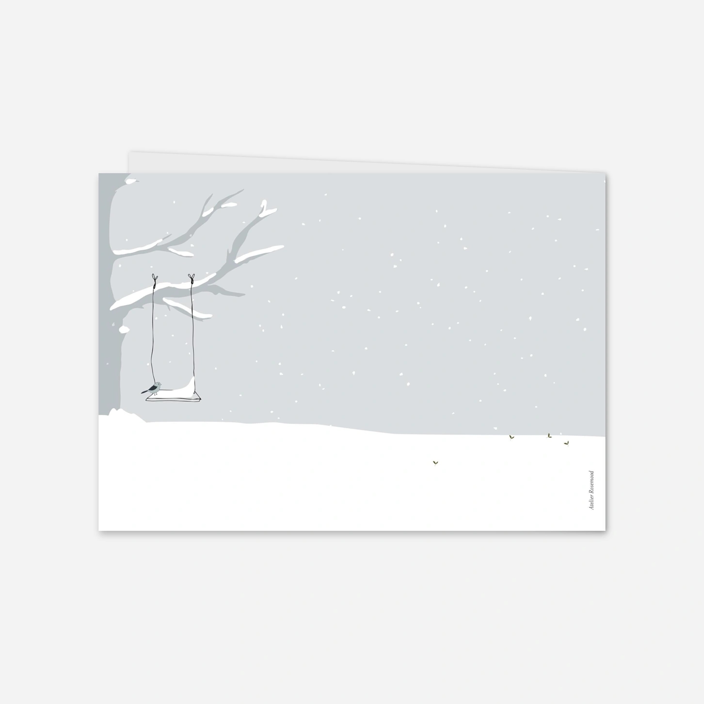 Faire-part naissance Winter family