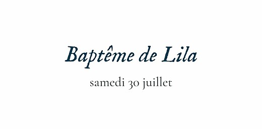 Marque-place Baptême Signature végétale Bleu - Page 4
